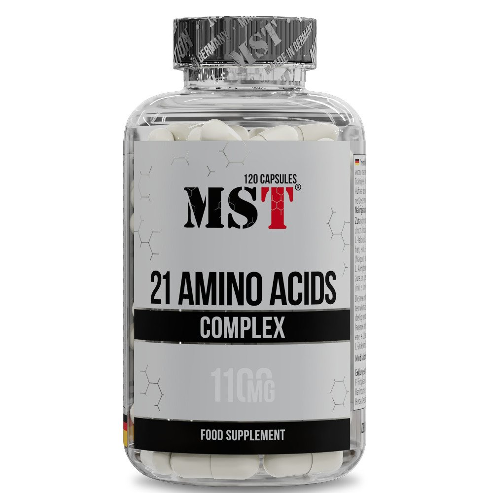MST Nutrition Аминокислота MST 21 Amino Acids, 120 капсул, , 
