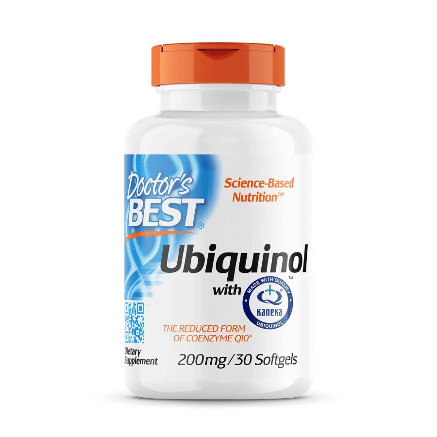 Doctor's BEST Витамины и минералы Doctor's Best Ubiquinol with Kaneka 200 mg, 30 капсул, , 