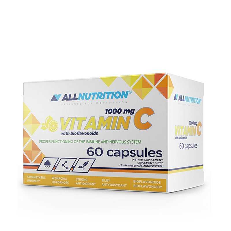 AllNutrition Витамины и минералы AllNutrition Vitamin C 1000 mg, 60 капсул, , 