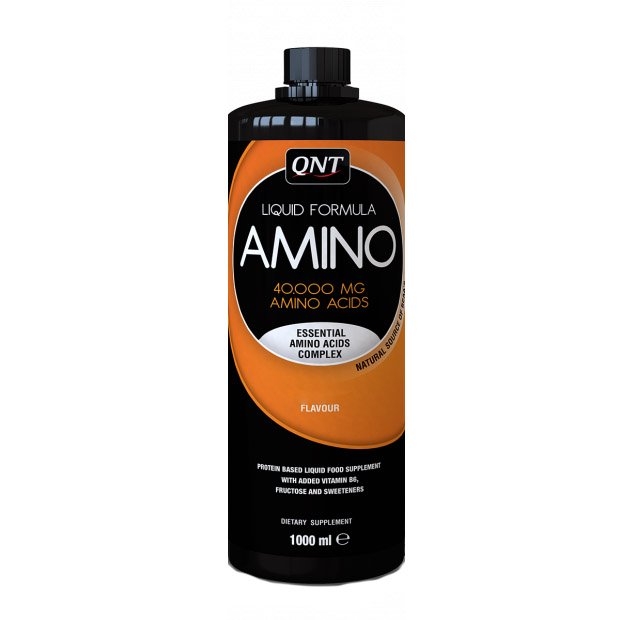 Аминокислота QNT Amino Acid Liquid, 1 литр Красные фрукты БРАК, ЗАТЕРСЯ СРОК, ПРИМЕРНО 12.23,  ml, QNT. Amino Acids. 