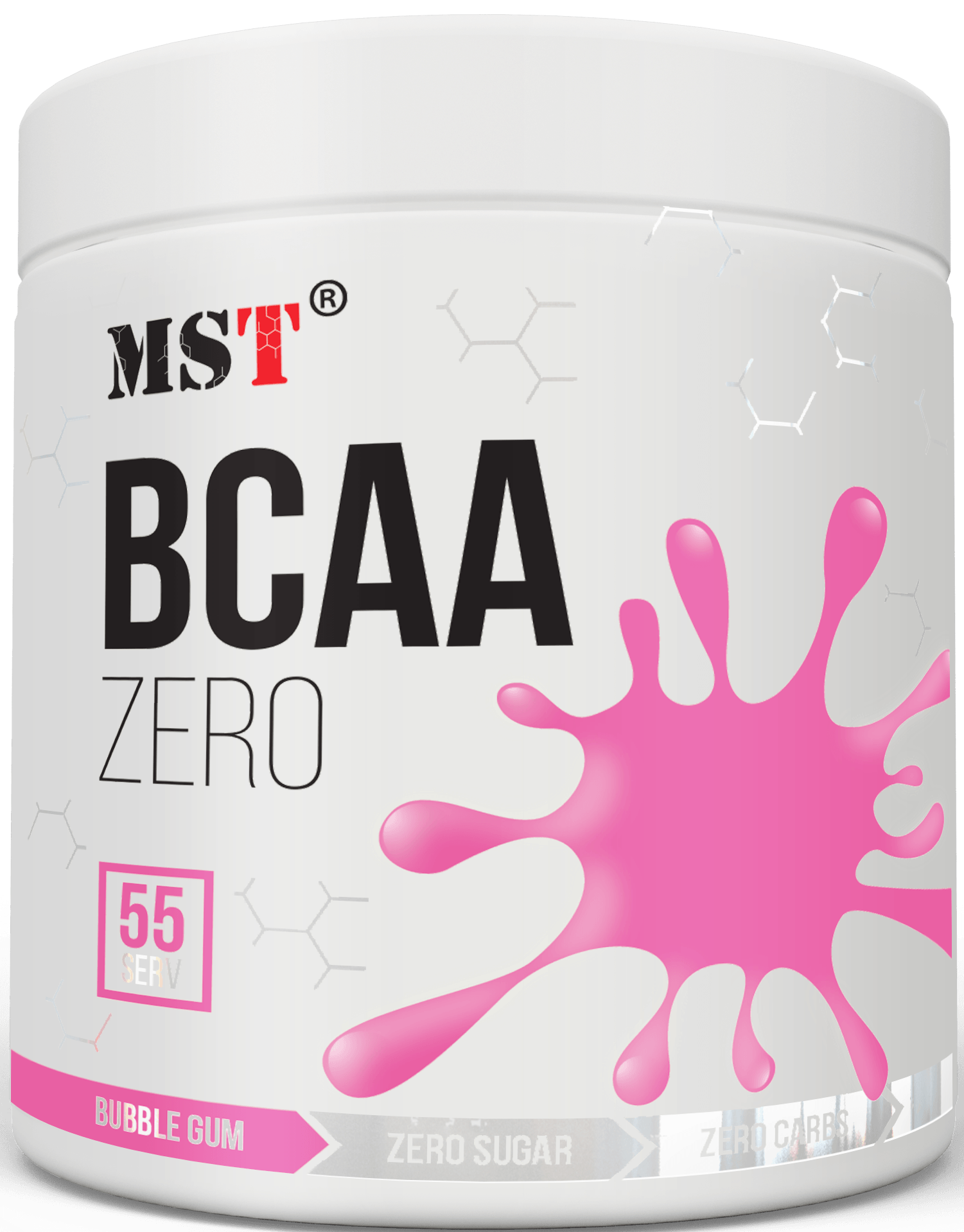 BCAA Zero, 330 g, MST Nutrition. BCAA. Weight Loss recovery Anti-catabolic properties Lean muscle mass 