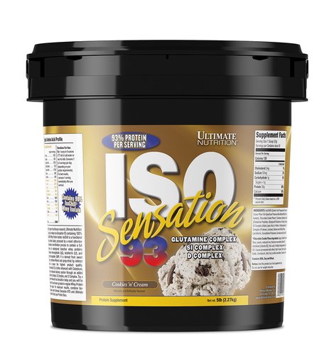 Протеин Ultimate Iso Sensation, 2.27 кг Печенье крем,  ml, Ultimate Nutrition. Protein. Mass Gain स्वास्थ्य लाभ Anti-catabolic properties 