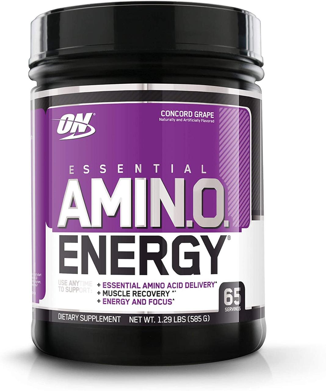 Комплекс аминокислот Optimum Nutrition Amino Energy (585 г) оптимум амино энерджи concord grape,  мл, Optimum Nutrition. Аминокислотные комплексы. 