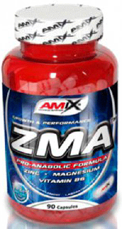 ZMA, 90 pcs, AMIX. ZMA (zinc, magnesium and B6). General Health Testosterone enhancement 