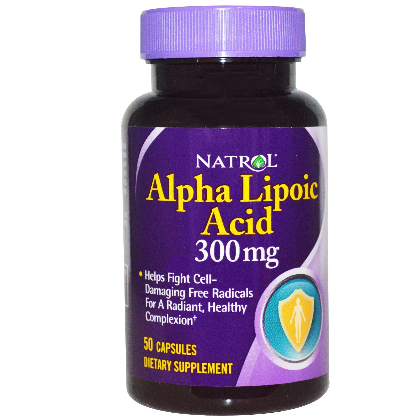 Alpha Lipoic Acid 300 mg, 50 шт, Natrol. Альфа-липоевая кислота. Поддержание здоровья Регуляция углеводного обмена Регуляция жирового обмена 