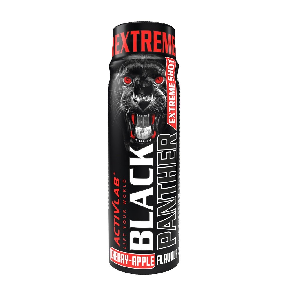 Предтренировочный комплекс Activlab Black Panther Shot, 80 мл1 Вишня-яблоко,  ml, ActivLab. Pre Workout. Energy & Endurance 
