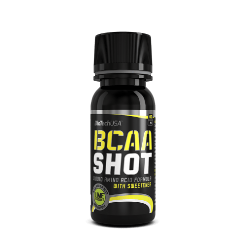 BCAA Shot, 60 мл, BioTech. BCAA. Снижение веса Восстановление Антикатаболические свойства Сухая мышечная масса 