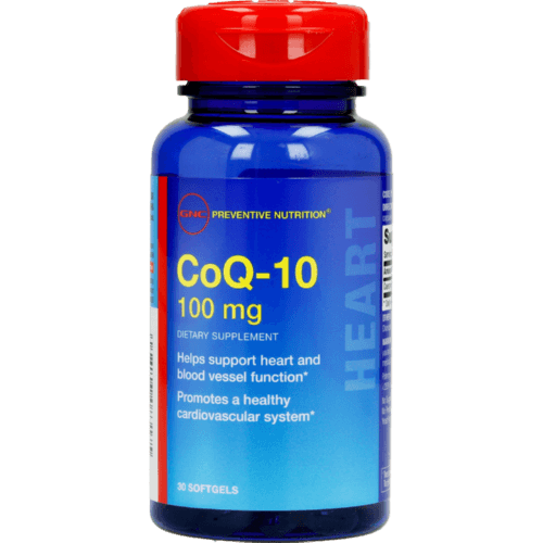 CoQ-10, 30 piezas, GNC. Coenzym Q10. General Health Antioxidant properties CVD Prevention Exercise tolerance 