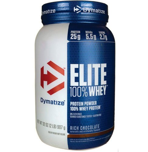 Dymatize Elite Whey Protein 908 г Ваниль,  мл, Dymatize Nutrition. Сывороточный изолят. Сухая мышечная масса Снижение веса Восстановление Антикатаболические свойства 