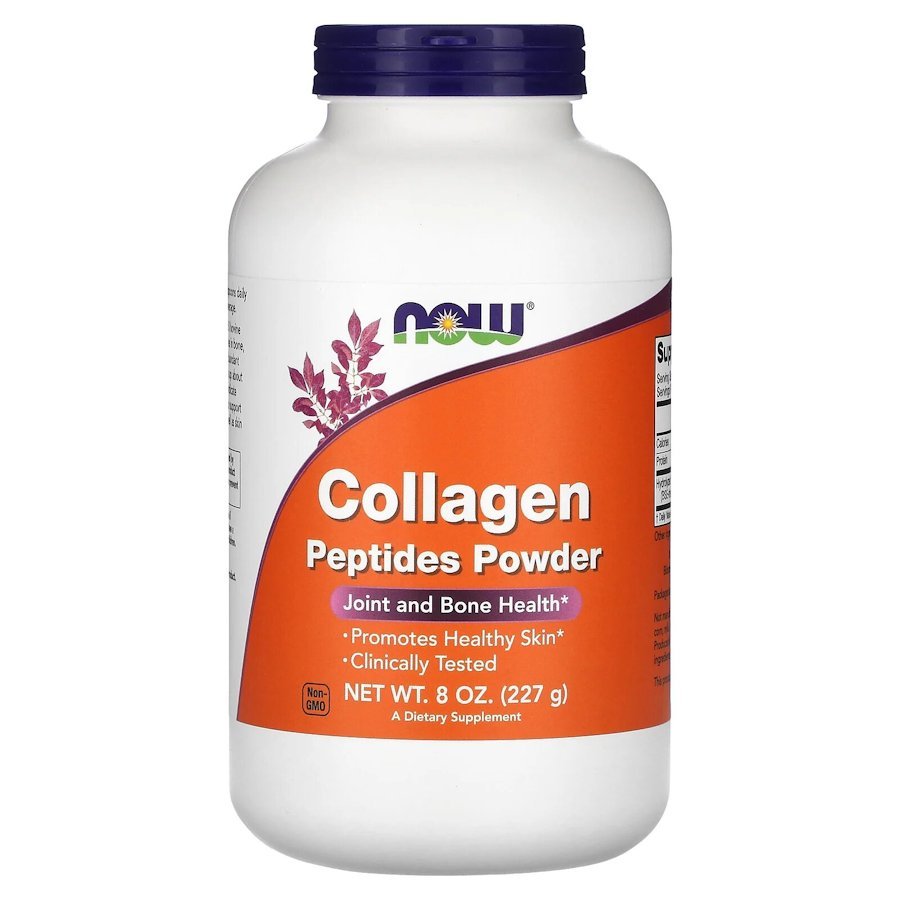 Для суставов и связок NOW Collagen Peptides Powder, 227 грамм,  мл, Now. Хондропротекторы. Поддержание здоровья Укрепление суставов и связок 