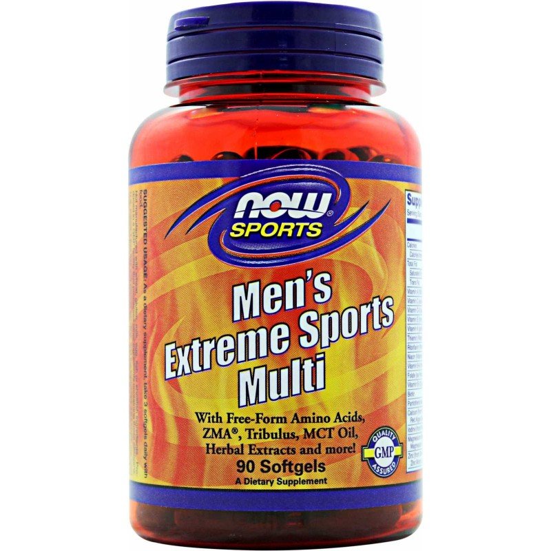 NOW   Men's Extreme Sports Multi 90 шт. / 30 servings,  мл, Now. Витаминно-минеральный комплекс. Поддержание здоровья Укрепление иммунитета 
