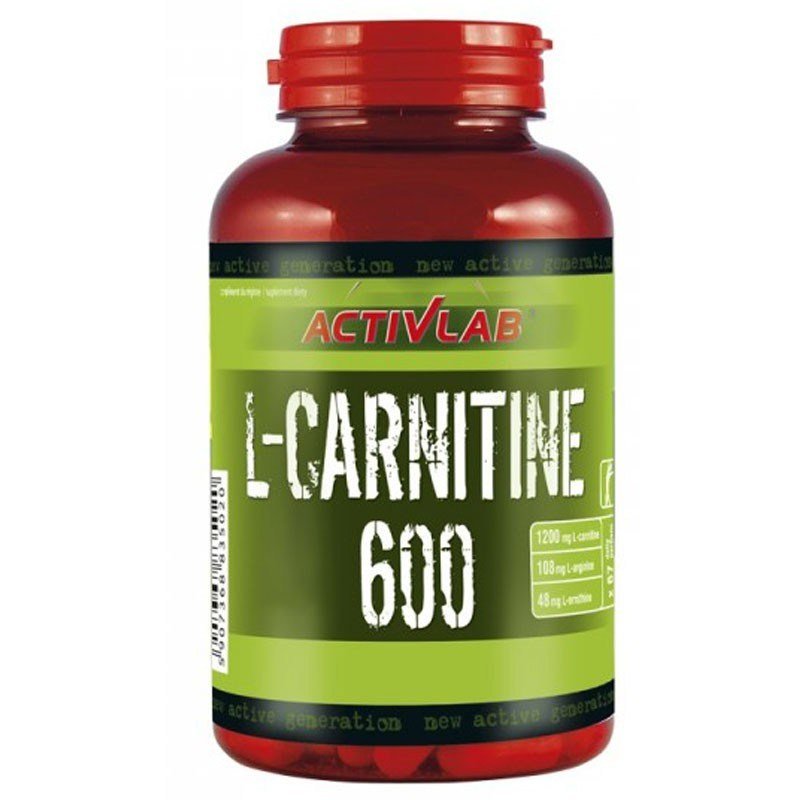 ActivLab Жиросжигатель ActivLab L-Carnitine 600, 60 капсул, , 