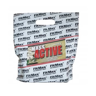 FitMax Гейнер FitMax Mass Active, 1 кг Белый шоколад, , 1000  грамм