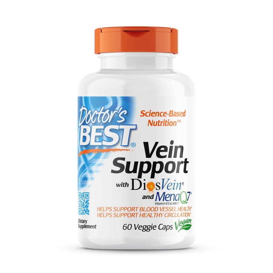 Витамины и минералы Doctor's Best Vein Support, 60 вегакапсул,  мл, Doctor's BEST. Витамины и минералы. Поддержание здоровья Укрепление иммунитета 
