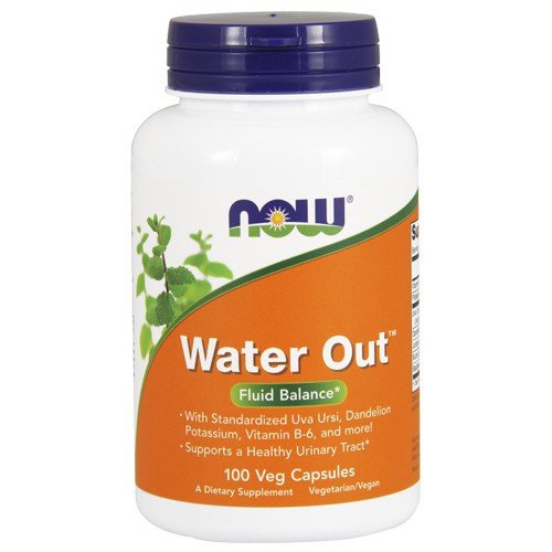 Жироспалювач NOW Foods Water Out 100 VCaps,  ml, Now. Fat Burner. Weight Loss Fat burning 