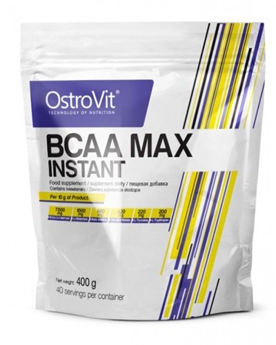 BCAA Max Instant, 400 g, OstroVit. BCAA. Weight Loss recovery Anti-catabolic properties Lean muscle mass 