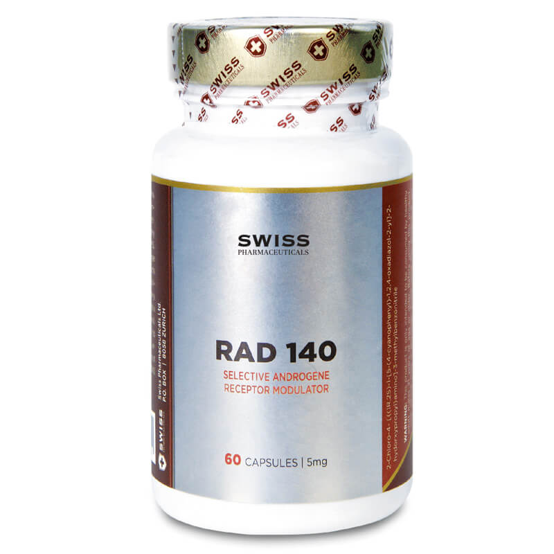 Swiss Pharmaceuticals SWISS PHARMACEUTICALS  RAD 140 (Testolone, Radarine) 60 шт. / 60 servings, , 60 шт.