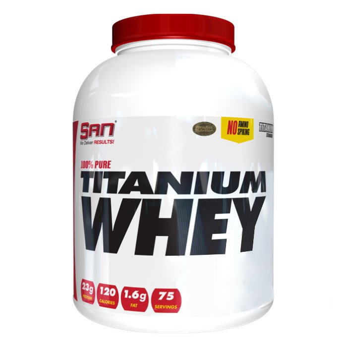 Протеин SAN 100% Pure Titanium Whey, 2.27 кг Шоколад с крекером СРОК 03.21,  мл, San. Протеин. Набор массы Восстановление Антикатаболические свойства 