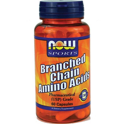 Branched Chain Amino Acids, 120 pcs, Now. BCAA. Weight Loss recovery Anti-catabolic properties Lean muscle mass 