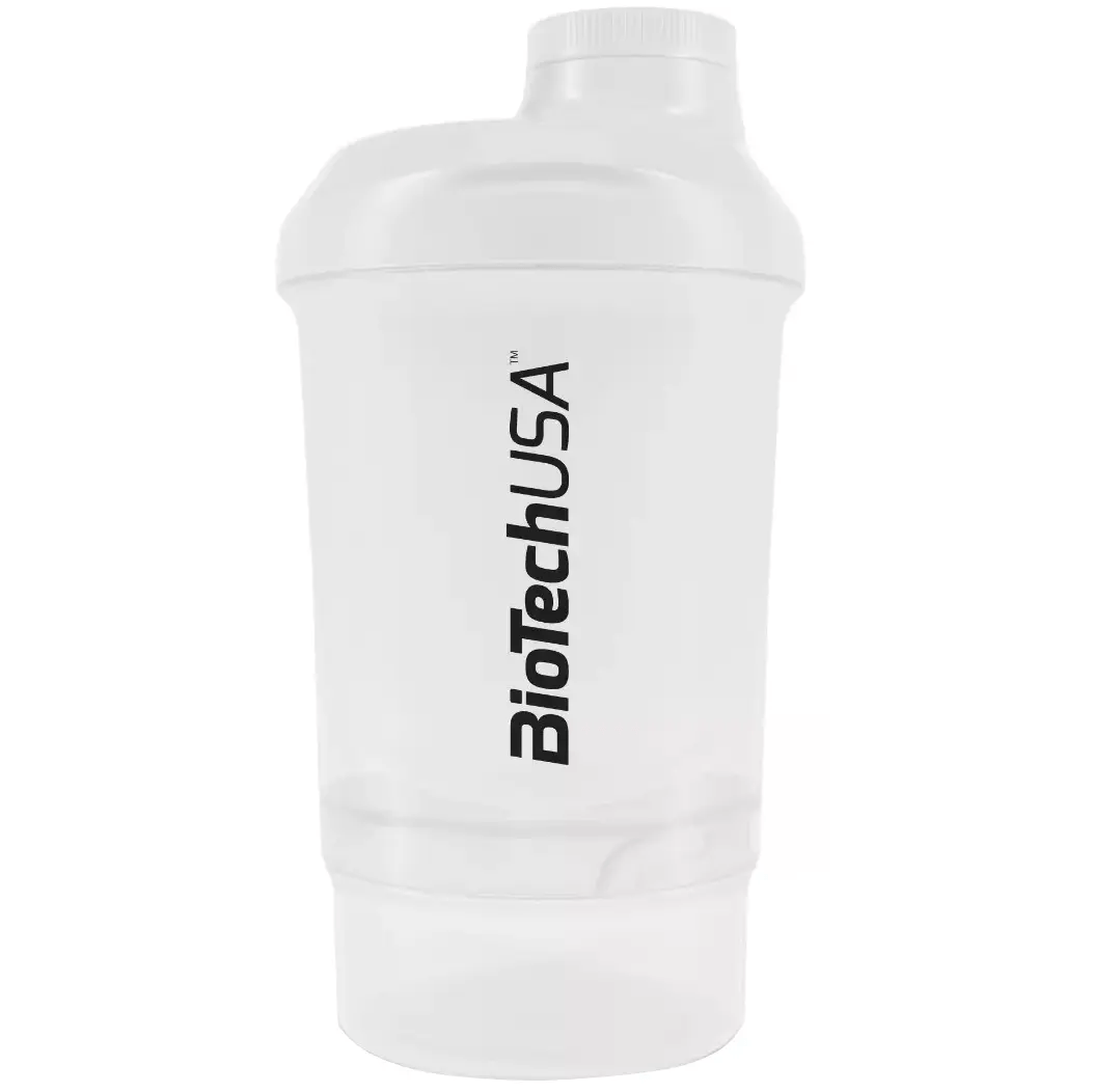 BioTech Wave+ Nano Shaker BioTech 300ml Opal White, , 300 мл
