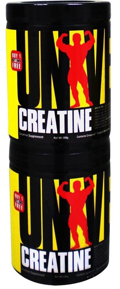 Creatine Powder, 400 gr, Universal Nutrition. Creatine monohydrate. Mass Gain Energy & Endurance Strength enhancement 