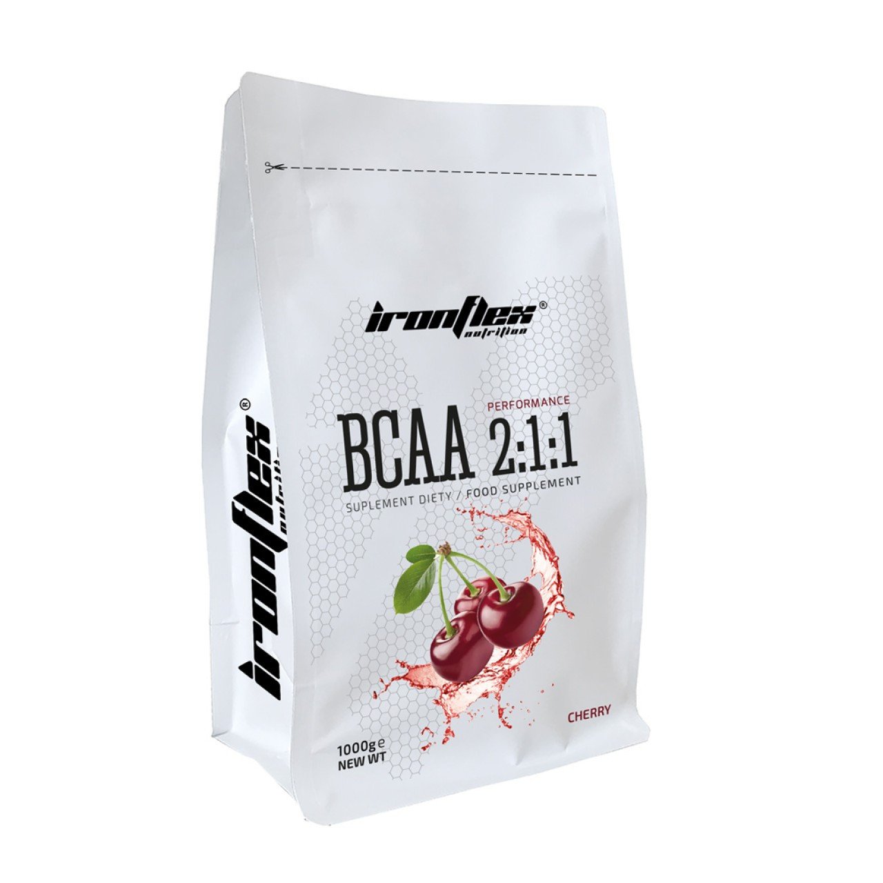 IronFlex БЦАА Iron Flex BCAA 2:1:1 1000 грамм Вишня, , 