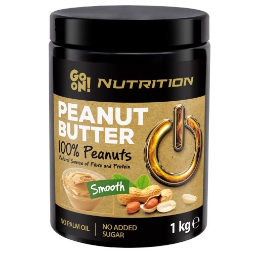 Заменитель питания GoOn Peanut butter, 1 кг (Smooth),  ml, Go On Nutrition. Meal replacement. 