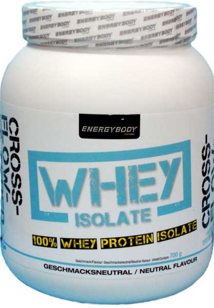 Whey Isolate Neutral, 700 g, Energybody. Suero aislado. Lean muscle mass Weight Loss recuperación Anti-catabolic properties 