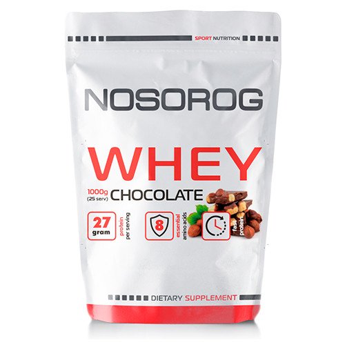 Nosorog Сывороточный протеин концентрат Nosorog Whey (1 кг) носорог вей шоколад, , 1 