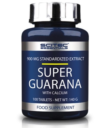 Super Guarana Scitec Nutrition 100 tabs,  ml, Scitec Nutrition. Guarana. Weight Loss Energy & Endurance Appetite reducing Strength enhancement 