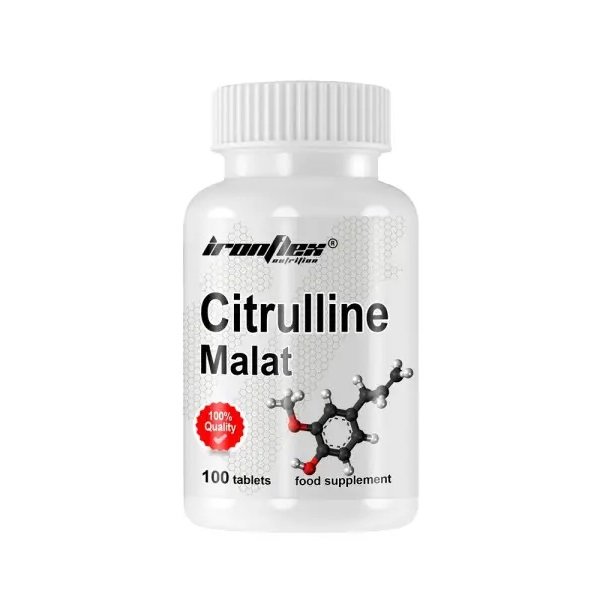 Аминокислота IronFlex Citrulline Malat, 100 таблеток,  мл, IronFlex. Аминокислоты. 