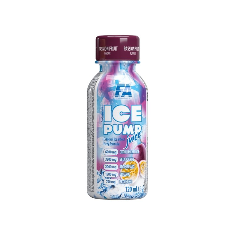 Fitness Authority Предтренировочный комплекс Fitness Authority Ice Pump Juice Shot, 120 мл Маракуйя, , 