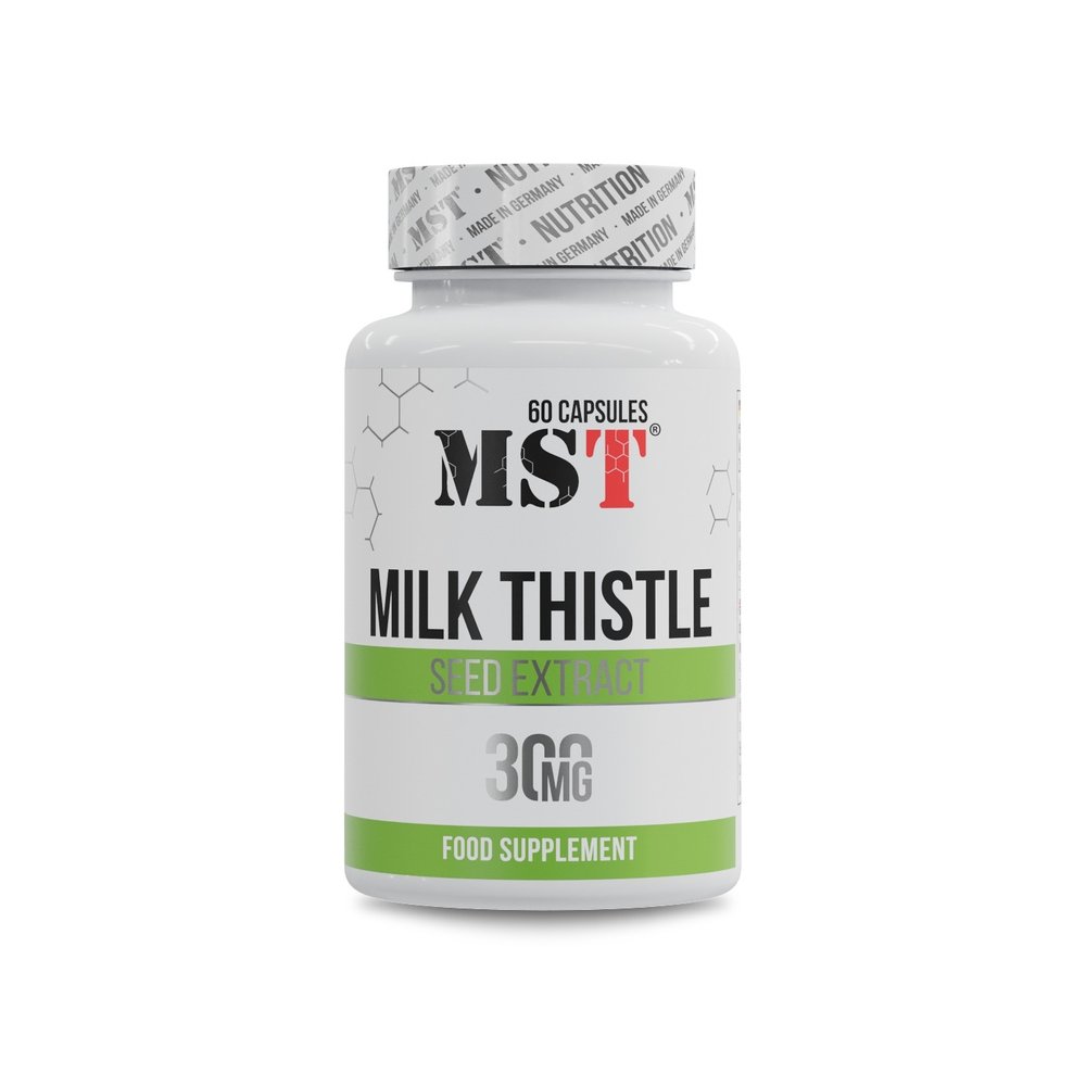 MST Nutrition Натуральная добавка MST Milk Thistle 300 mg, 60 капсул, , 