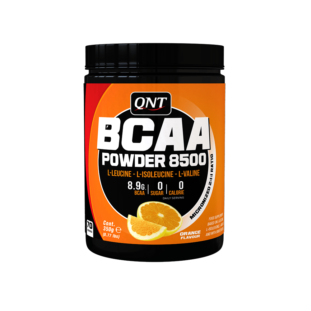 QNT BCAA Powder 8500 350 г - Orange,  мл, QNT. BCAA. Снижение веса Восстановление Антикатаболические свойства Сухая мышечная масса 