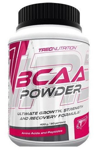BCAA Powder, 400 г, Trec Nutrition. BCAA. Снижение веса Восстановление Антикатаболические свойства Сухая мышечная масса 