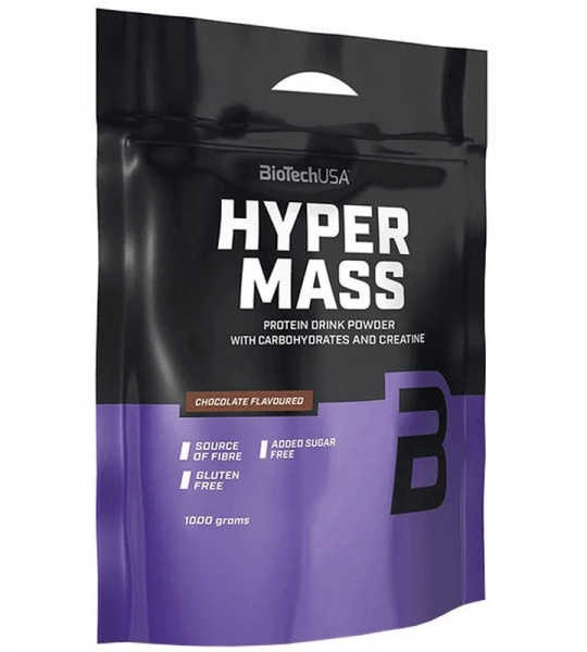 BioTech Гейнер Hyper Mass 5000 BioTech 1 kg Chocolate, , 1000 г