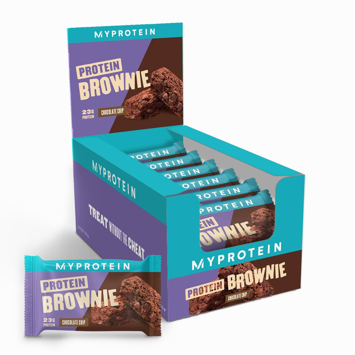 Заменитель питания MyProtein Protein Brownie, 12*75 грамм Шоколад,  мл, MyProtein. Заменитель питания. 