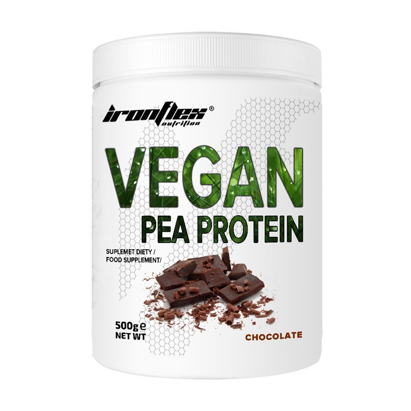 IronFlex Протеин IronFlex Vegan Pea Protein, 500 грамм Шоколад, , 500 г