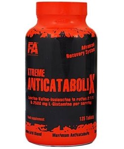 Xtreme Anticatabolix, 125 piezas, Fitness Authority. BCAA. Weight Loss recuperación Anti-catabolic properties Lean muscle mass 