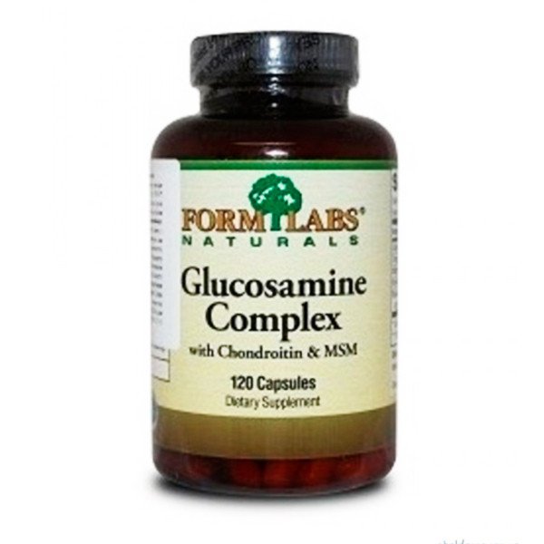 Для суставов и связок Form Labs Glucosaminе Complex, 120 капсул,  мл, Form Labs. Хондропротекторы. Поддержание здоровья Укрепление суставов и связок 