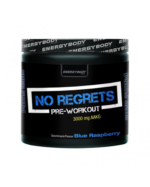 No Regrets, 320 g, Energybody. Pre Workout. Energy & Endurance 