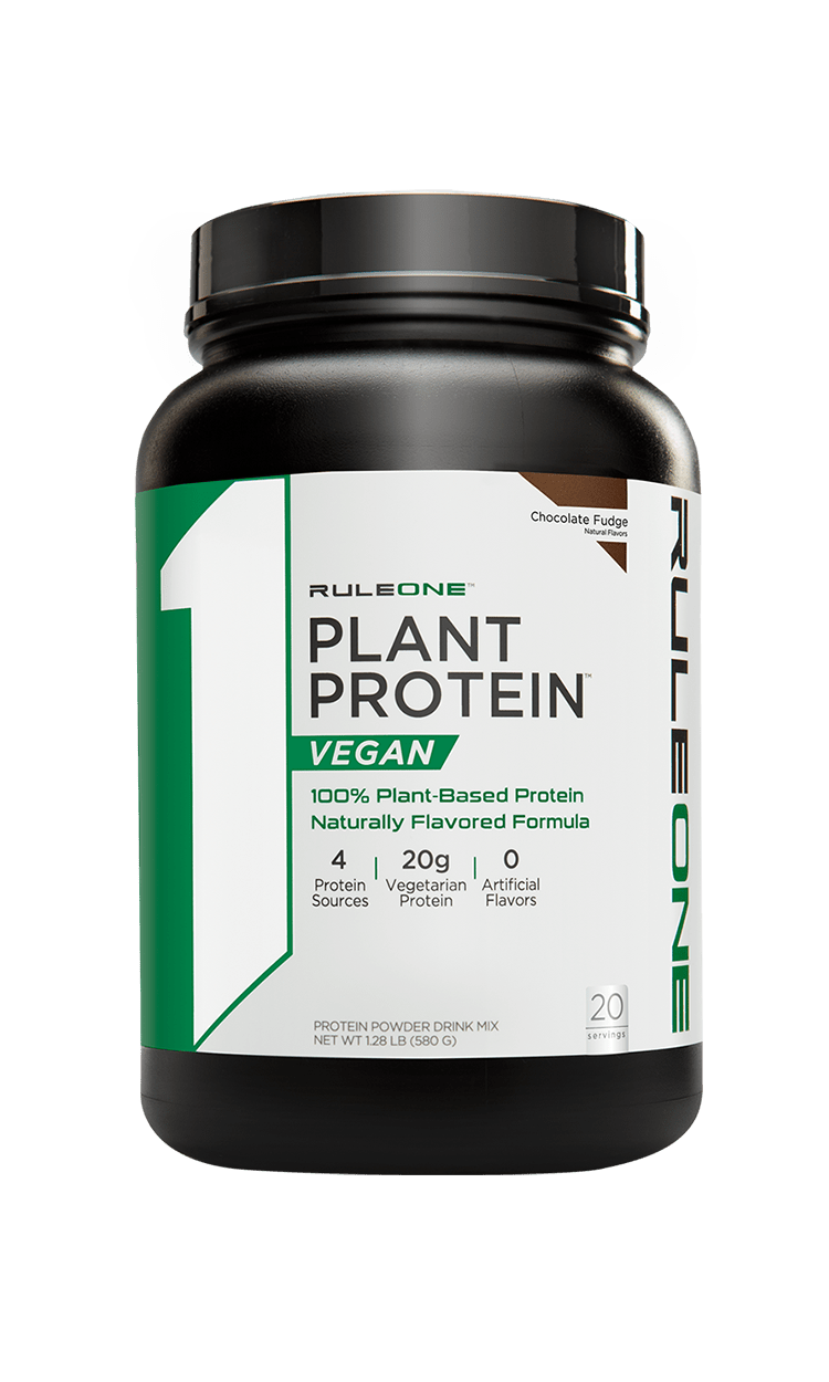 Rule One Proteins Растительный протеин R1 (Rule One) Plant Protein 580 грамм Шоколад, , 