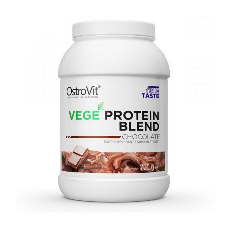 OstroVit Растительный гороховый протеин OstroVit Vege Protein Blend 700 грамм Шоколад, , 