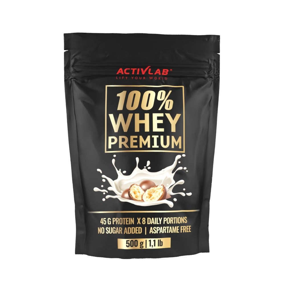 Протеин Activlab 100% Whey Premium, 500 грамм Печенье с молочным шоколадом,  ml, ActivLab. Protein. Mass Gain recovery Anti-catabolic properties 