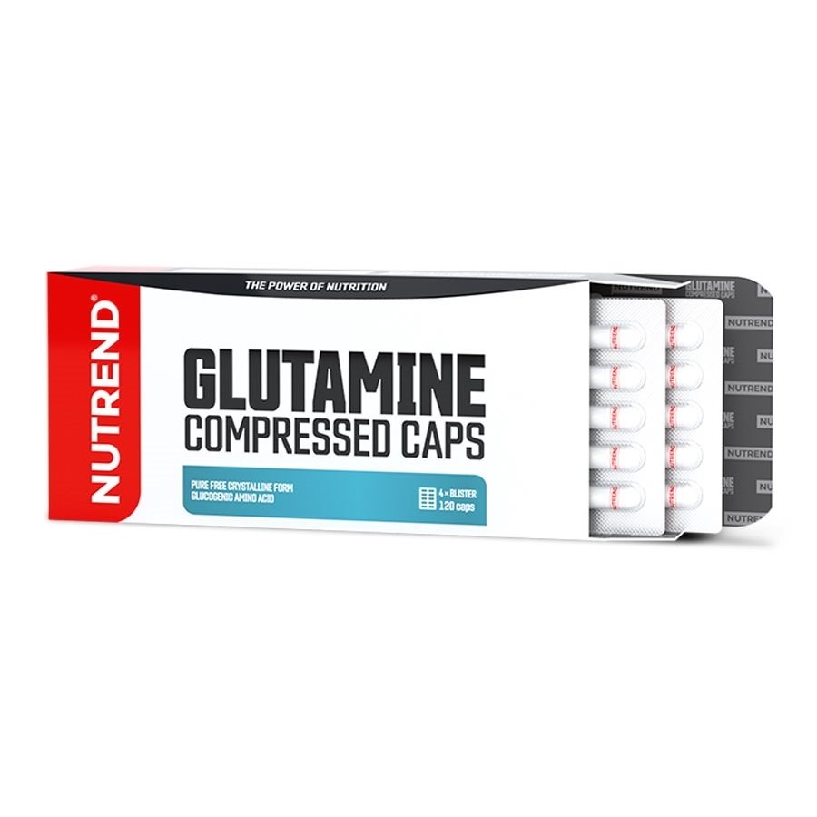 Аминокислота Nutrend Glutamin Compressed, 120 капсул,  ml, Nutrend. Amino Acids. 