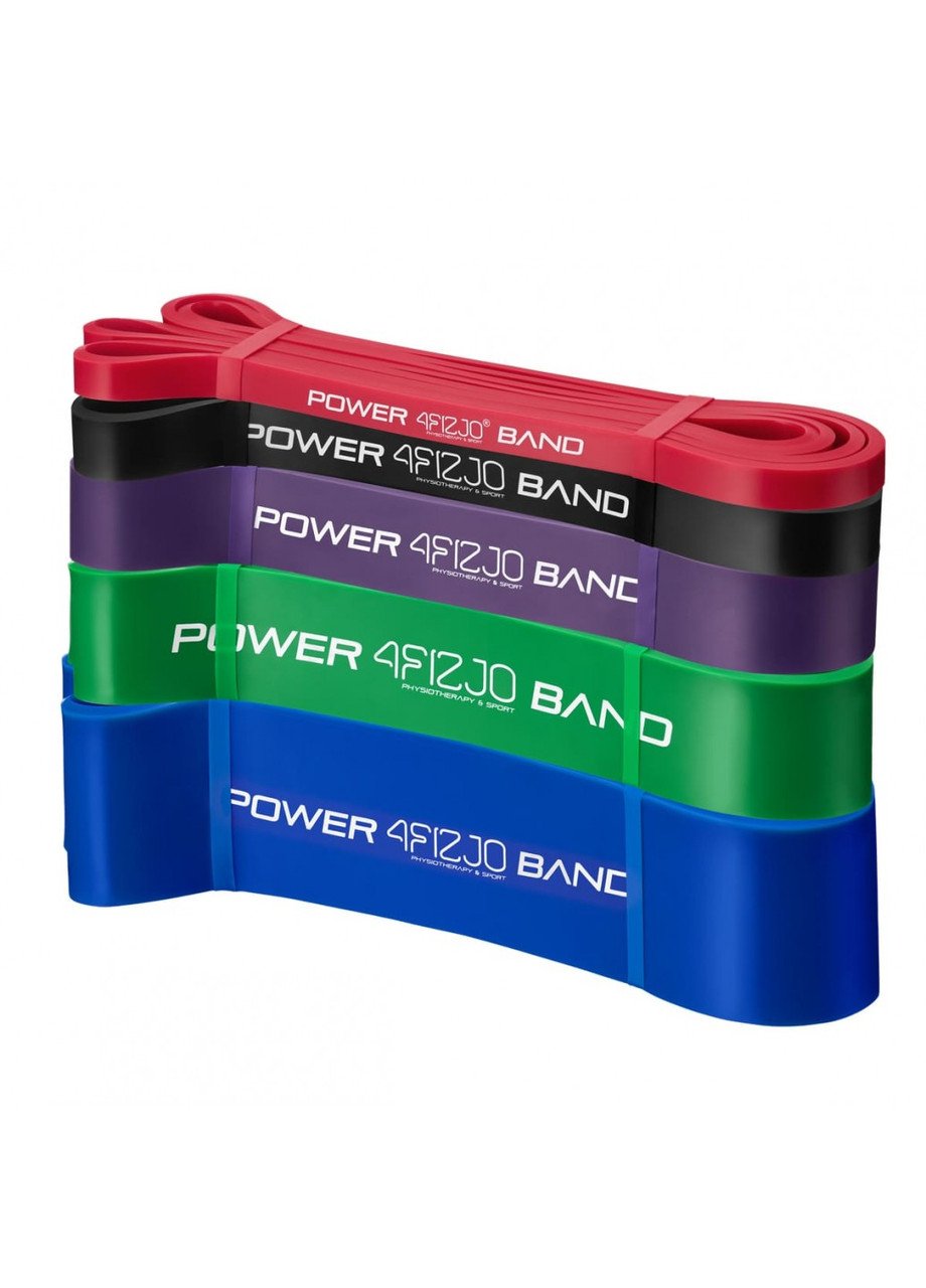 Еспандер-петля (резинка для фітнесу і спорту) 4FIZJO Power Band 5 шт 6-46 кг 4FJ0001,  ml, 4FIZJO. Fitness Products. 