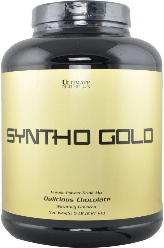 UltN Syntho Gold 2.27 кг - vanilla,  мл, Ultimate Nutrition. Протеин. Набор массы Восстановление Антикатаболические свойства 