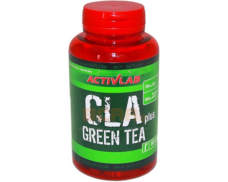 CLA plus Green Tea, 60 pcs, ActivLab. Fat Burner. Weight Loss Fat burning 
