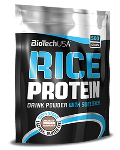 Rice Protein, 500 g, BioTech. Protein. Mass Gain recovery Anti-catabolic properties 