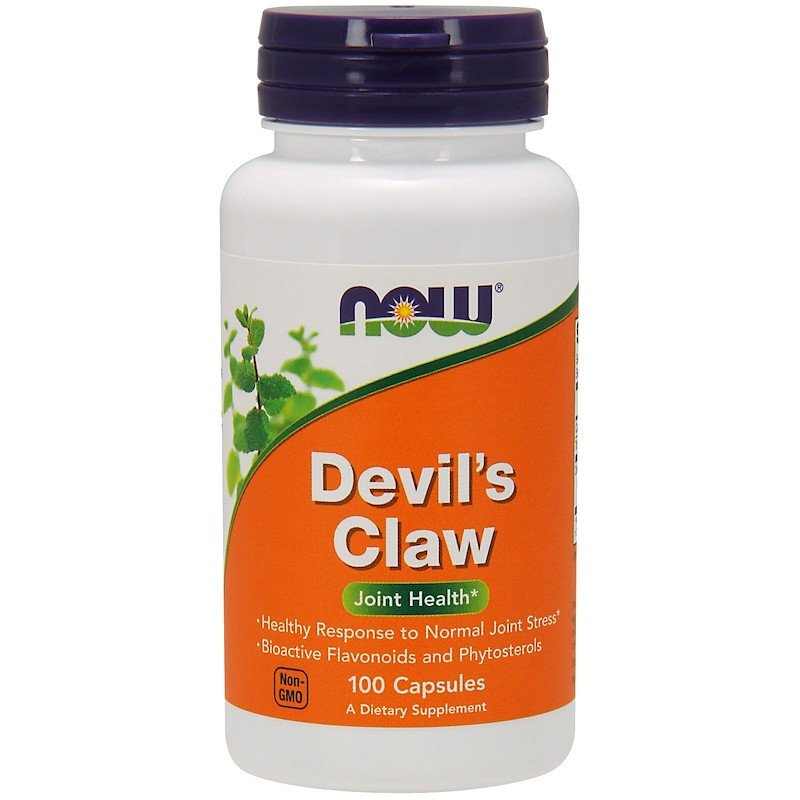 Харчова добавка для здоров'я суглобів NOW Foods Devil's Claw 100 Caps,  мл, Now. Спец препараты. 